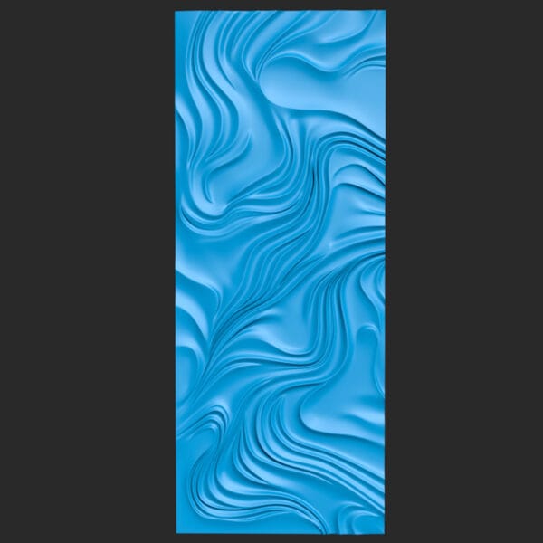 Wave Волна 3d панель